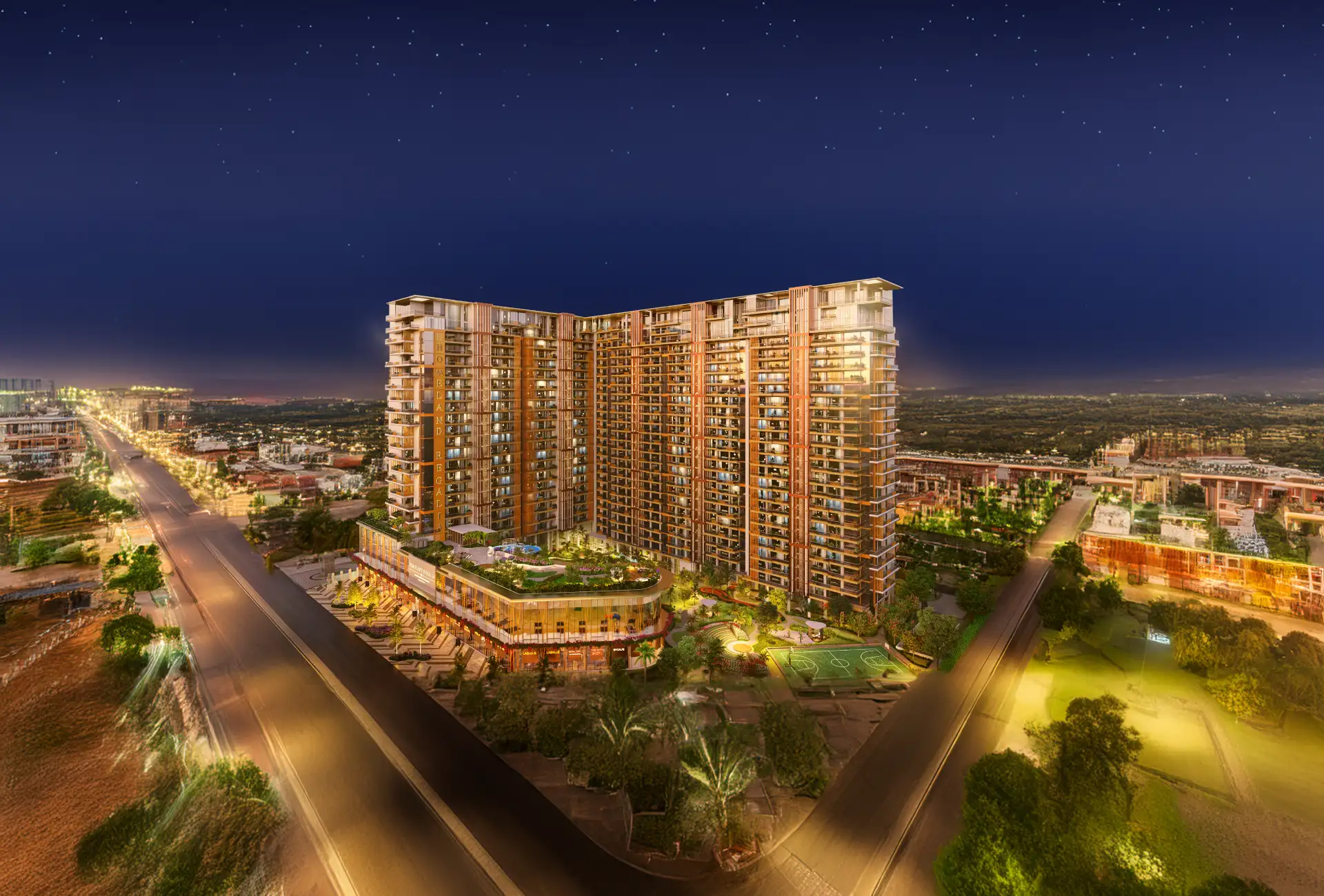 Homeland Regalia | 3BHK, 4BHK, 5BHK Luxury Apartments for sale in Mohali